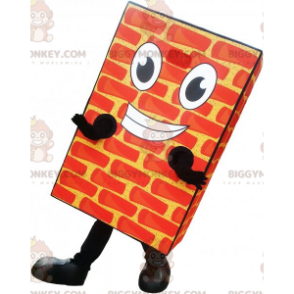 Costume de mascotte BIGGYMONKEY™ de brique géante réaliste et