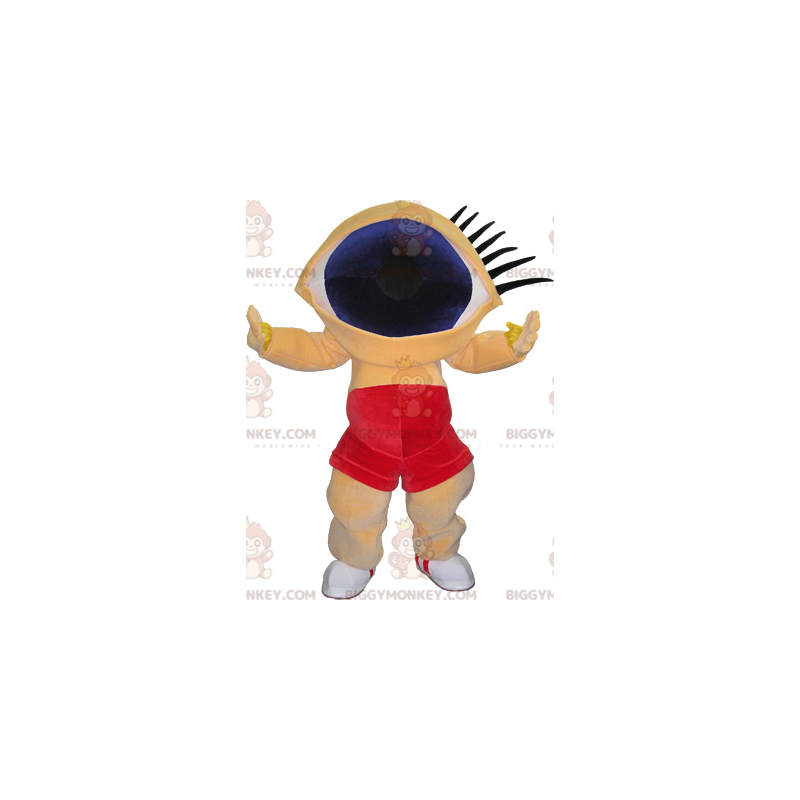 BIGGYMONKEY™ Grappige kerel met enorm oogmasker mascottekostuum