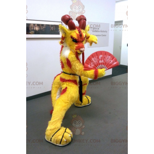 Costume mascotte BIGGYMONKEY™ creatura fantasy Formato L (175-180 CM)