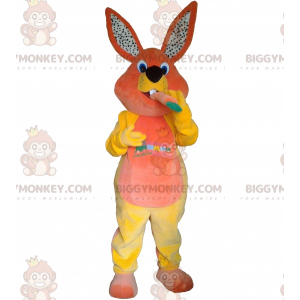 BIGGYMONKEY™ Rabbit Plush Carrot Mascot Costume -