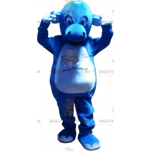 Υπέροχη στολή μασκότ BIGGYMONKEY™ Giant Blue Dragon -