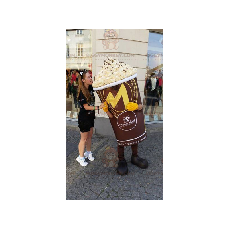Giant Ice Cream Pot BIGGYMONKEY™ Mascot Costume –