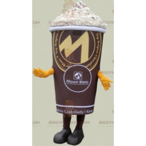 Obří zmrzlinový hrnec Kostým maskota BIGGYMONKEY™ –