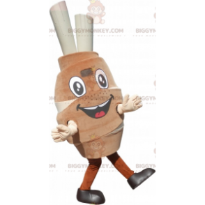 Cosciotto di carne con ossa Costume da mascotte BIGGYMONKEY™ -