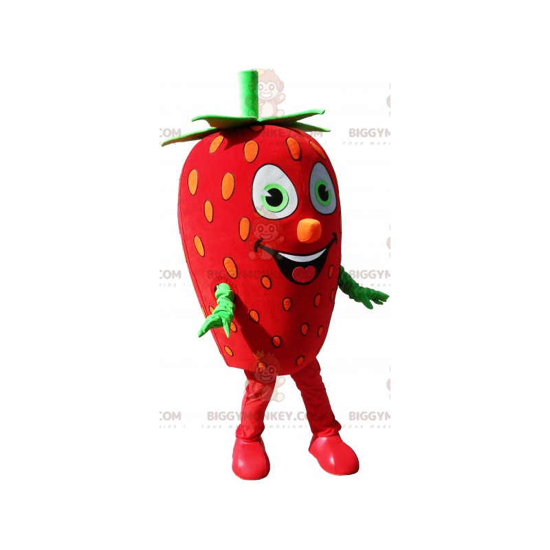 Olbrzymia truskawka Kostium maskotki BIGGYMONKEY™ Strawberry