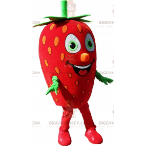 Costume da mascotte fragola gigante BIGGYMONKEY™ Costume da