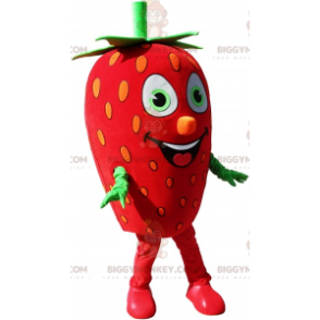 Costume de mascotte BIGGYMONKEY™ de fraise géante déguisement