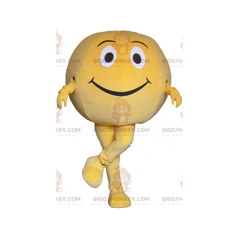 Στολή μασκότ της γιγαντιαίας κίτρινης μπάλας BIGGYMONKEY™.