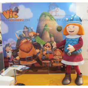 Vic el vikingo Famoso personaje de televisión Pelirroja