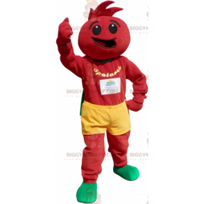 Tomato costume. Tomato BIGGYMONKEY™ Mascot Costume –