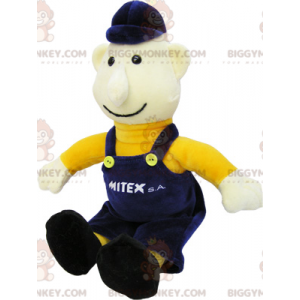 Plush boy doll in overalls – Biggymonkey.com