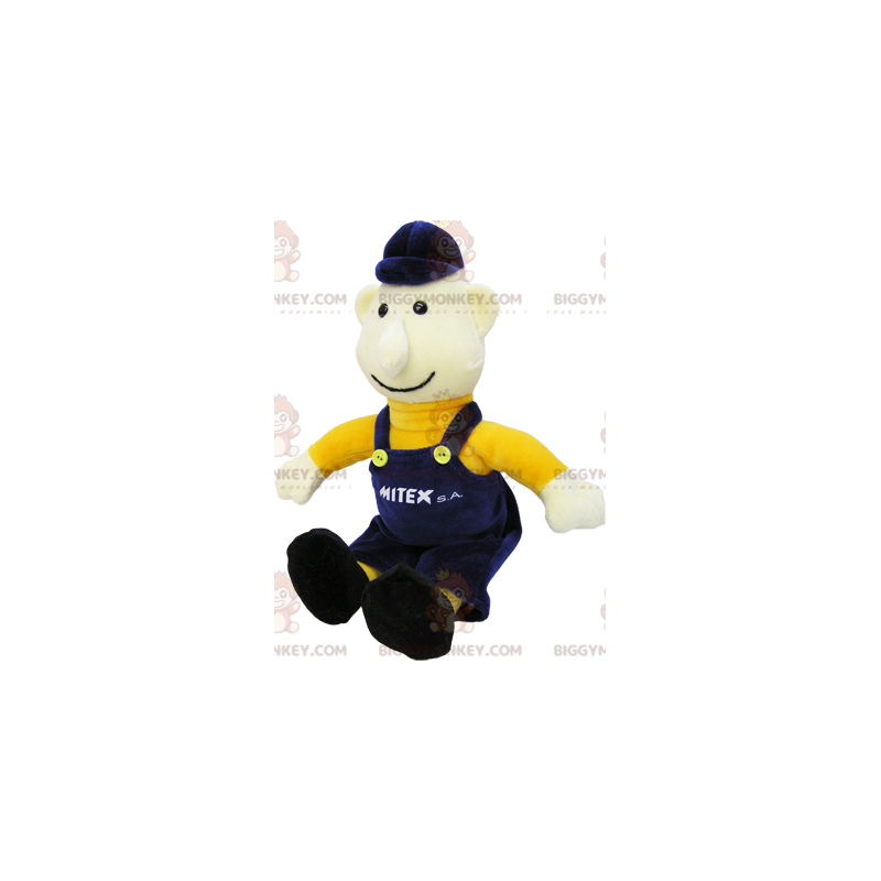 Plush boy doll in overalls – Biggymonkey.com