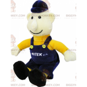 Plush boy doll in overalls – Biggymonkey.com