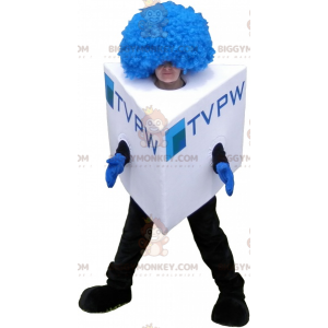 BIGGYMONKEY™ Mascottekostuum Square Man Cube Suit -