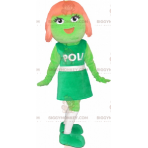 BIGGYMONKEY™ Redhead Alien Girl Mascot Costume – Biggymonkey.com