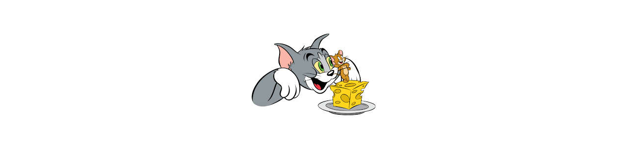 Tom och Jerry maskot - maskotdräkter biggymonkey.com 