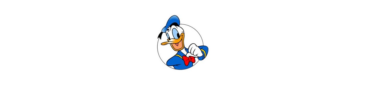 Mascottes van Donald Duck - Mascottekostuums biggymonkey.com 