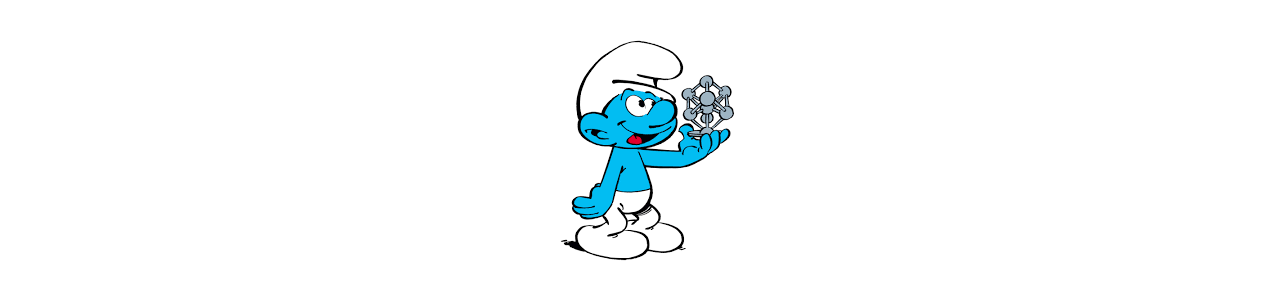 As mascotes dos Smurfs - Fantasias de mascote em biggymonkey.com 