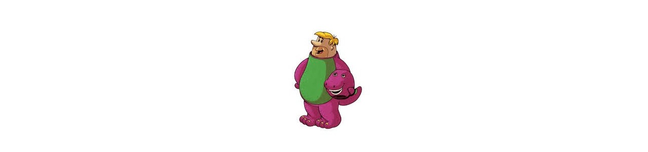 Barney maskot - maskotdräkter biggymonkey.com 