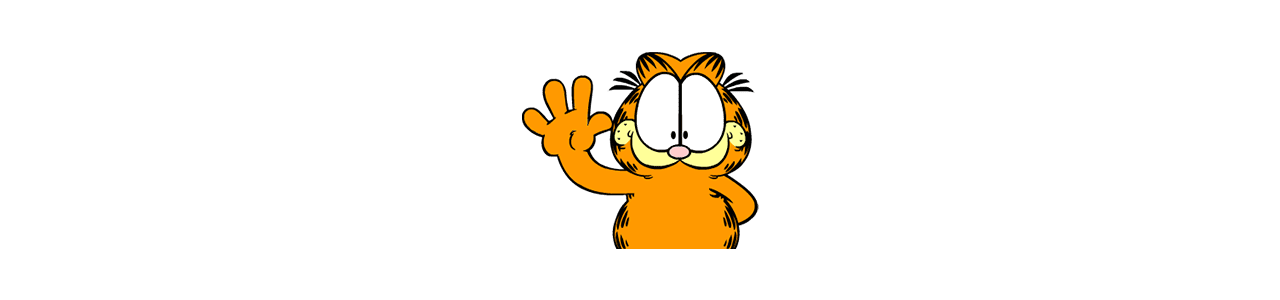 Garfield maskot - maskotdräkter biggymonkey.com 