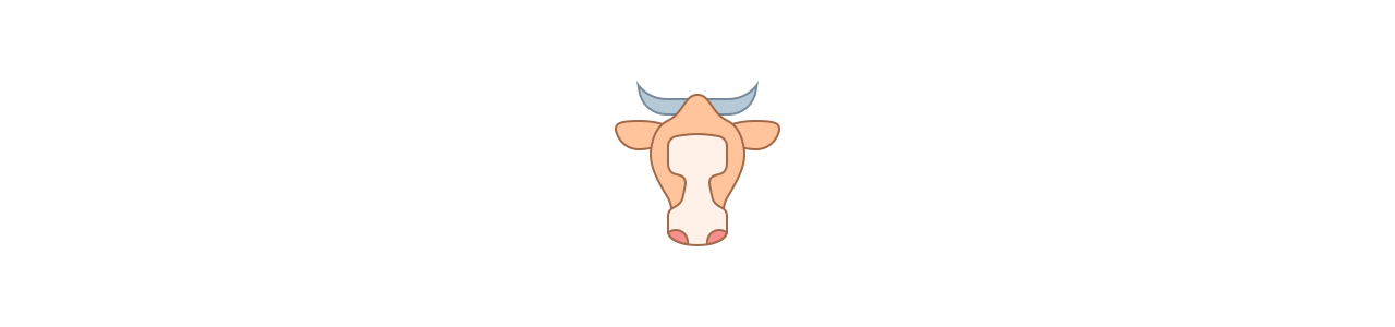 Mascotas de vaca: disfraces de mascota biggymonkey.com 