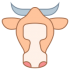 Mascotte di mucca