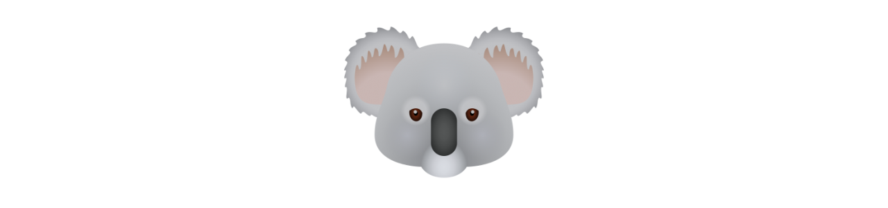 Koala maskot - maskotdräkter biggymonkey.com 