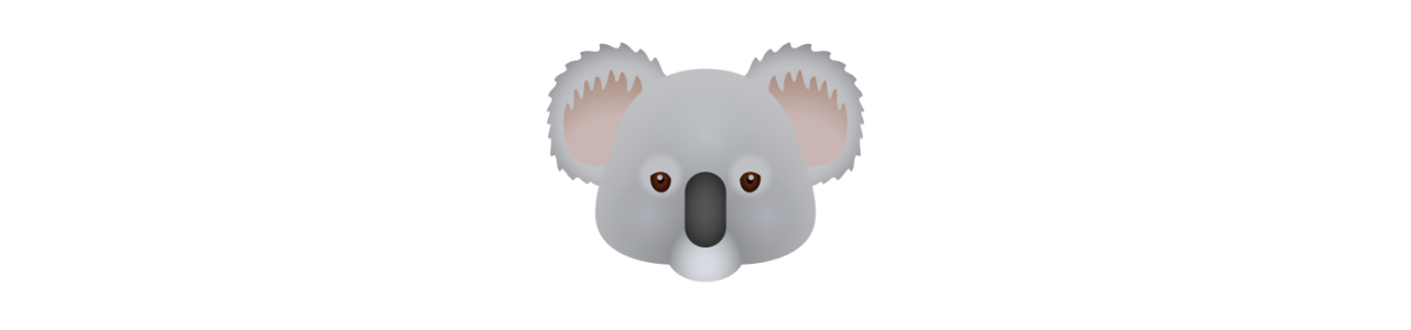 Mascotte Koala - Costumi mascotte biggymonkey.com