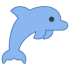 Delfinmaskot