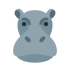 Mascotes de hipopótamo
