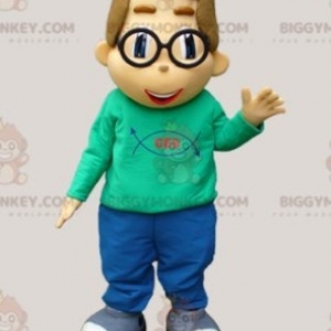 BiggyMonkey mascot: Mascot brown man in overalls. Garage mascot. Discover @biggymonkey_mascots - Link : https://bit.ly/3linbWk - BIGGYMONKEY_05915 #mascot #event #costume #biggymonkey #marketing #customized #brown #costume #overalls #man #garage #custom