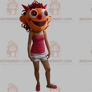 BiggyMonkey mascot: Brown girl mascot with donkey ears. Discover @biggymonkey_mascots - Link : https://bit.ly/3linbWk - BIGGYMONKEY_05412 #mascot #event #costume #biggymonkey #marketing #customized #with #brown #girl #costume #ears #donkey #custom